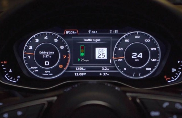 Audi рекомендации скорости