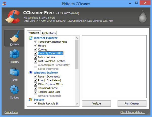  Ccleaner 4.19  Windows 7 -  4