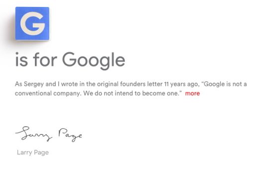 Google и Alphabet