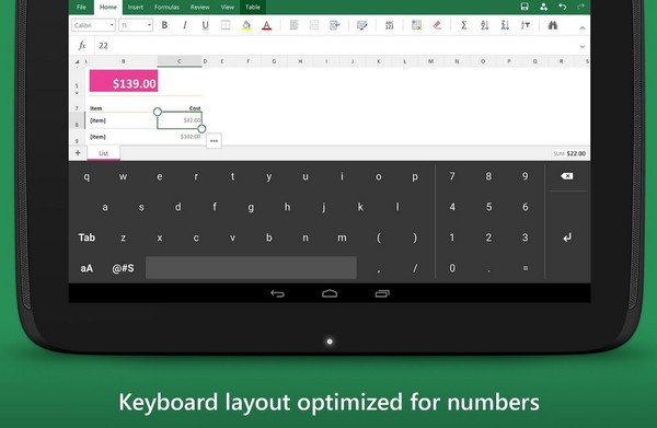  Excel  Android