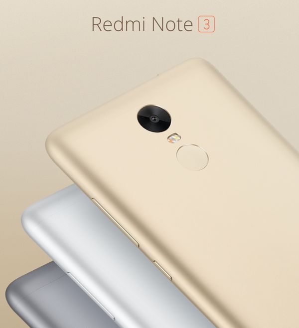  Xiaomi Redmi Note 3