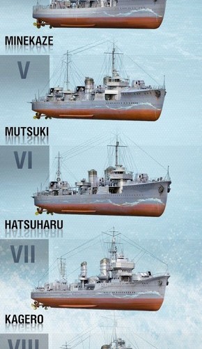 Японские эсминцы