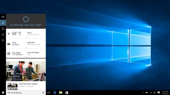 Windows 10 через Центр обновлений